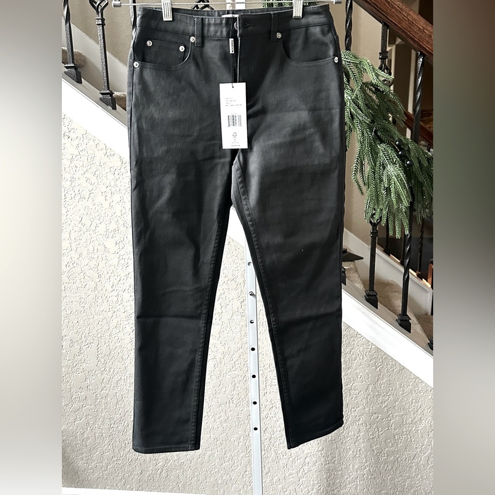 THAKOON NWT Cropped classic slate grey jean 2